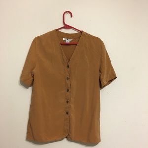 Saks Fifth Vintage Silk Shirt